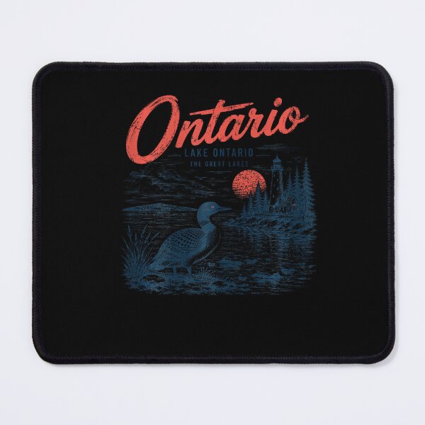 Item preview, Lake Ontario Funny Loon Vintage Est 1615 Design designed and sold by Khescoiu.