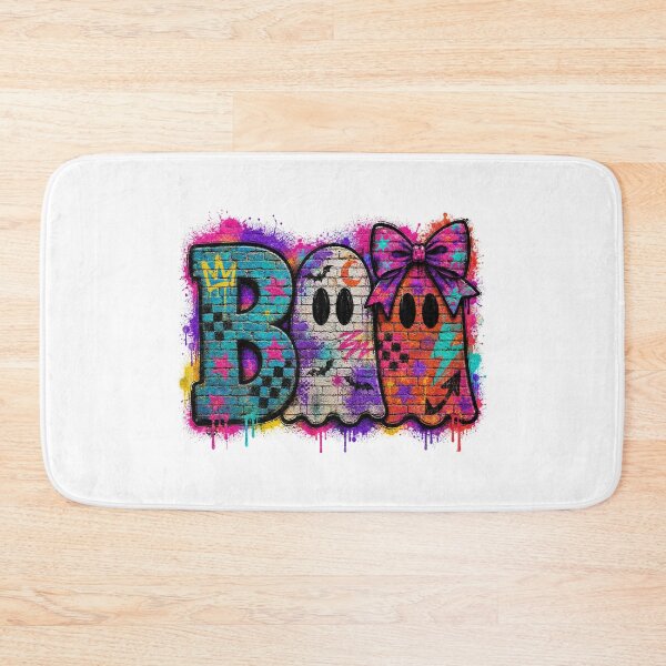 Item preview, Colorful Neon Graffiti Boo Spooky Season Ghosts designed and sold by DYALEEZ-XCR.
