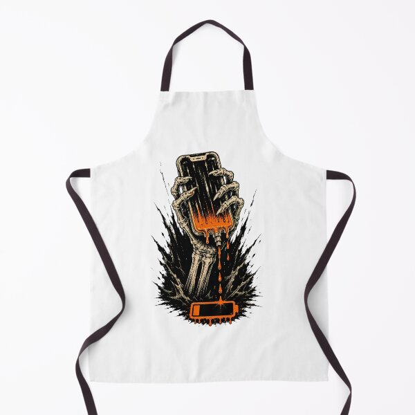 Item preview, Skeleton Hand Low Battery Gothic Digital Burnout designed and sold by chattsuede.