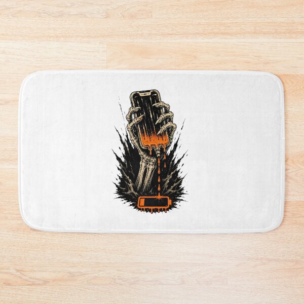 Item preview, Skeleton Hand Low Battery Gothic Digital Burnout designed and sold by chattsuede.
