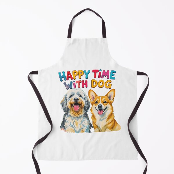 Item preview, Corgi and Old English Sheepdog Art designed and sold by Kedspicedesign.