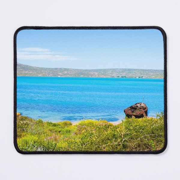 Item preview, Shipwreck on the blue lagoon in South Africa. designed and sold by Faith Based Decor .