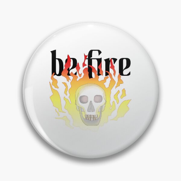 Item preview, Flaming Skull Be Fire Graphic Art designed and sold by laxmanrajart.