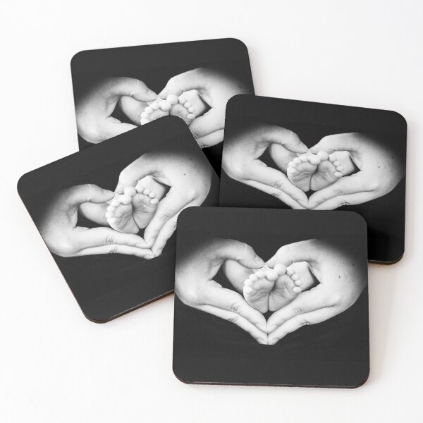 Item preview, Mother's Hand of Love with newborn feet designed and sold by JMBennettPhotos.