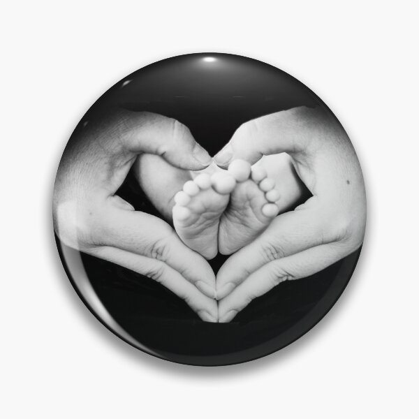 Item preview, Mother's Hand of Love with newborn feet designed and sold by JMBennettPhotos.