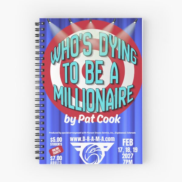 Item preview, Millionaire Poster designed and sold by FalconPlayers.