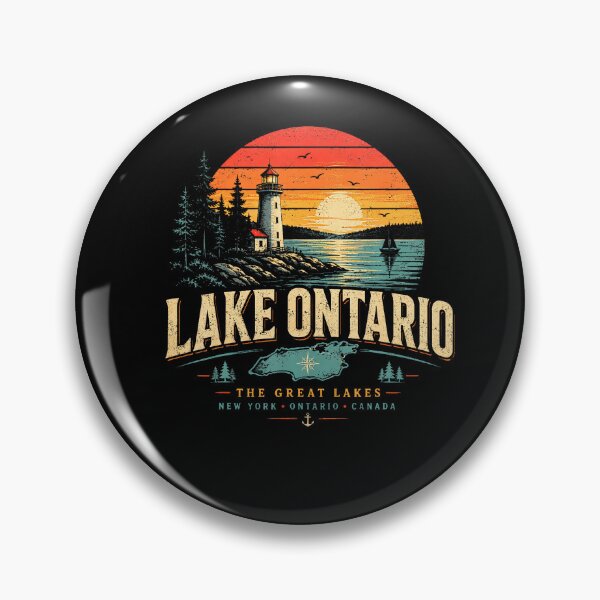 Item preview, Lake Ontario Funny Vintage Est 1615 Lake Life designed and sold by Khescoiu.