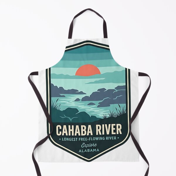 Item preview, Cahaba River Shoals Alabama Refuge Sticker designed and sold by DetourDgn.