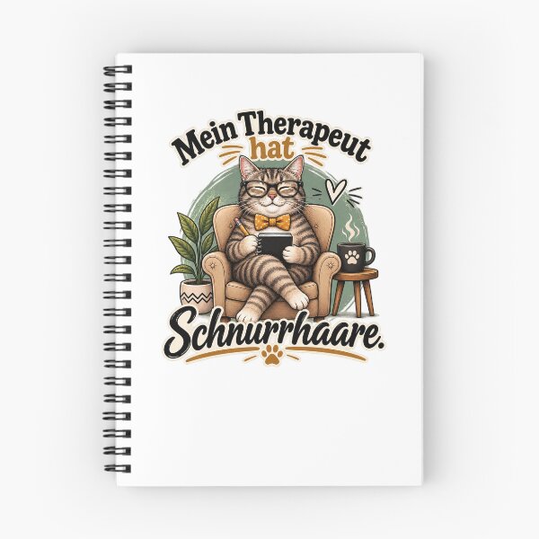 Item preview, My therapist has whiskers – Funny cat designed and sold by Erwin Wächter-Debus.
