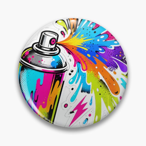 Item preview, A graffiti spray can sticker designed and sold by Figurativa.
