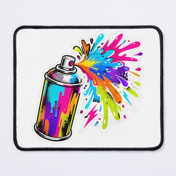 Item preview, A graffiti spray can sticker designed and sold by Figurativa.