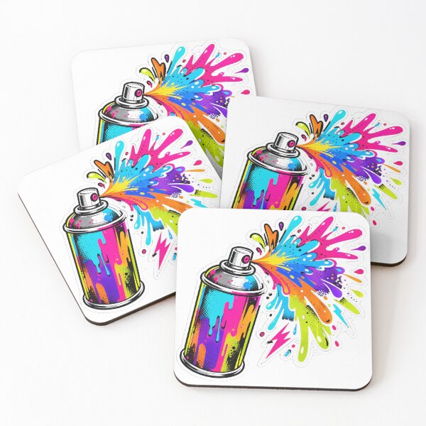 Item preview, A graffiti spray can sticker designed and sold by Figurativa.