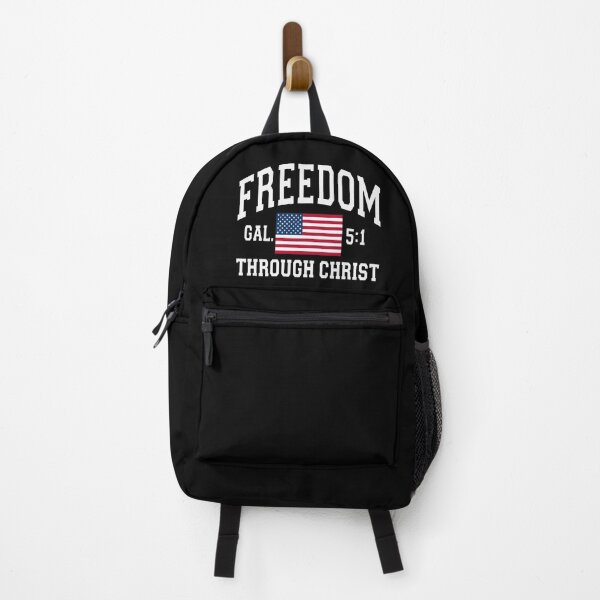 Item preview, Freedom Through Christ - Patriotic American, Inspirational Faith designed and sold by RLYGR8.