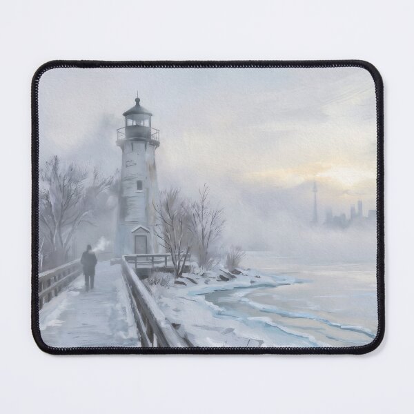 Item preview, Toronto Islands in Winter Fog designed and sold by RedPeaStudio.