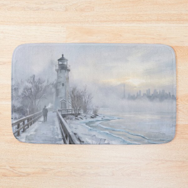 Item preview, Toronto Islands in Winter Fog designed and sold by RedPeaStudio.