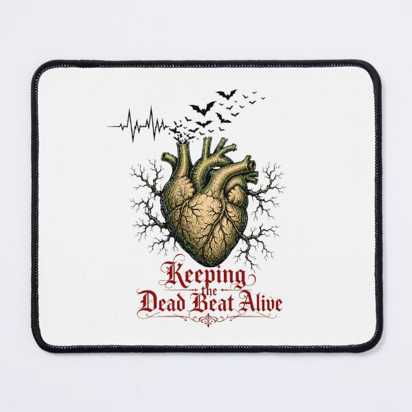 Item preview, Gothic Cardiac Nurse Keeping The Dead Beat Alive designed and sold by chattsuede.