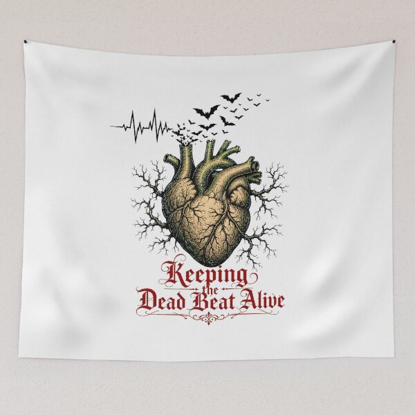 Item preview, Gothic Cardiac Nurse Keeping The Dead Beat Alive designed and sold by chattsuede.