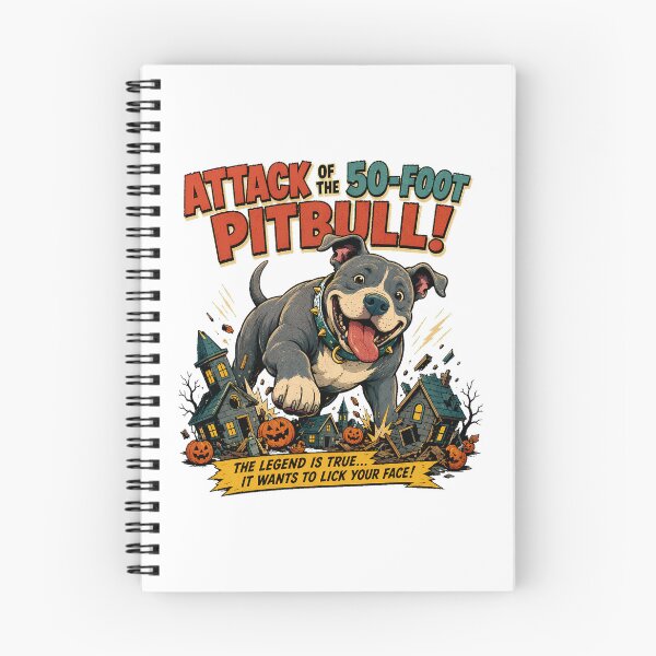 Item preview, Giant Pitbull Puppy Monster Halloween Movie Parody designed and sold by chattsuede.
