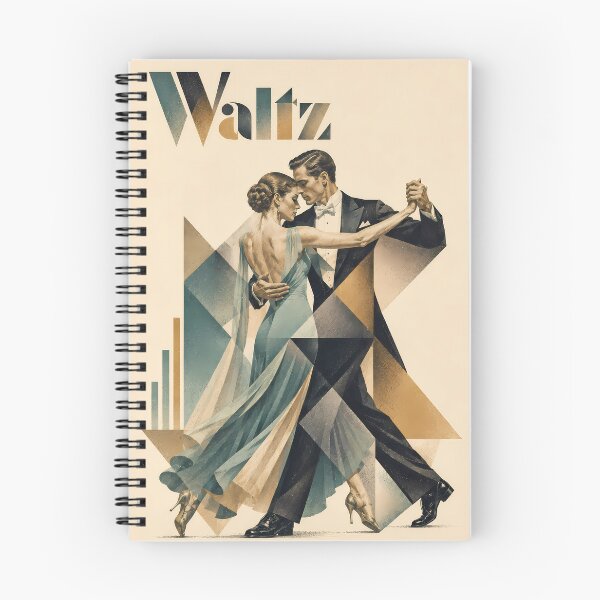 Item preview, Wall Art - Postcard - Poster: Elegant Waltz Dance Art designed and sold by ForeverPrintsOK.