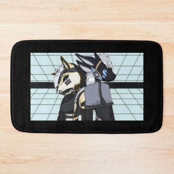 Item preview, Futuristic Fox Characters in Cyberpunk Style designed and sold by Catsi-Nook-Art.