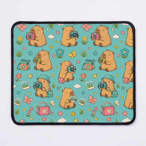 Item preview, Capybara Little Photographer Pattern designed and sold by Soft Berry Studio.