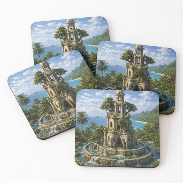 Item preview, Elephant temple of the Gods designed and sold by Jonsmartdesigns.