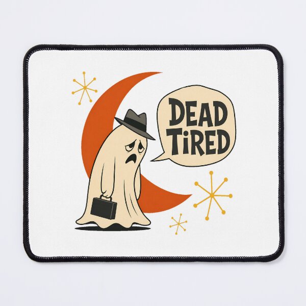 Item preview, Corporate Burnout Ghost Dead Tired Office Worker designed and sold by chattsuede.