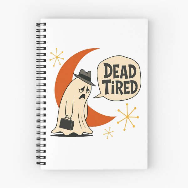 Item preview, Corporate Burnout Ghost Dead Tired Office Worker designed and sold by chattsuede.