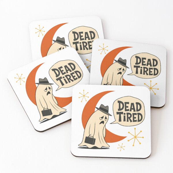 Item preview, Corporate Burnout Ghost Dead Tired Office Worker designed and sold by chattsuede.