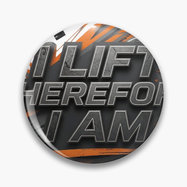 Item preview, Sharp I LIFT THEREFORE I AM designed and sold by dazzlemakers.