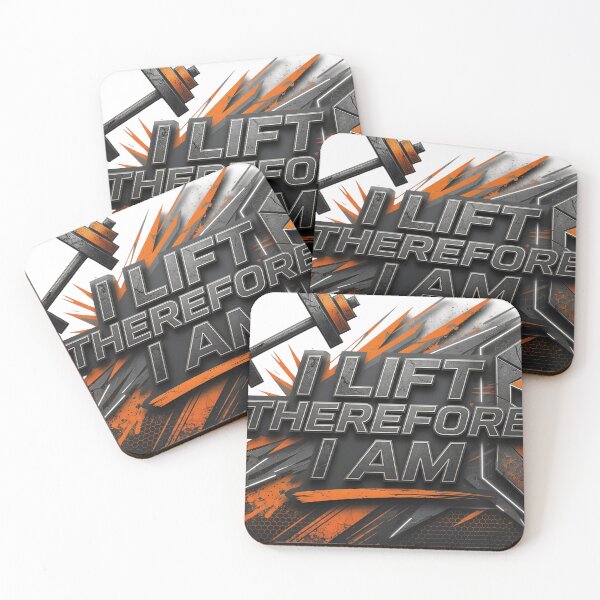 Item preview, Sharp I LIFT THEREFORE I AM designed and sold by dazzlemakers.