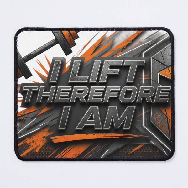 Item preview, Sharp I LIFT THEREFORE I AM designed and sold by dazzlemakers.