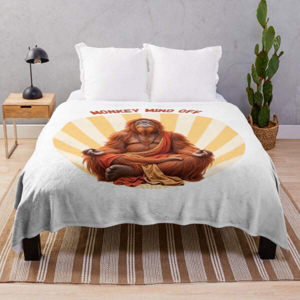Item preview, MONKEY MIND OFF designed and sold by gomood.