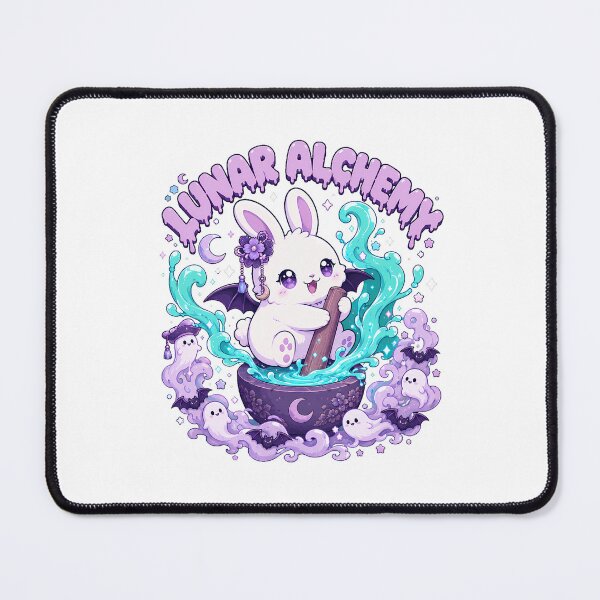 Item preview, Pastel Goth Witch Bunny Spooky Witchcraft Potion designed and sold by chattsuede.