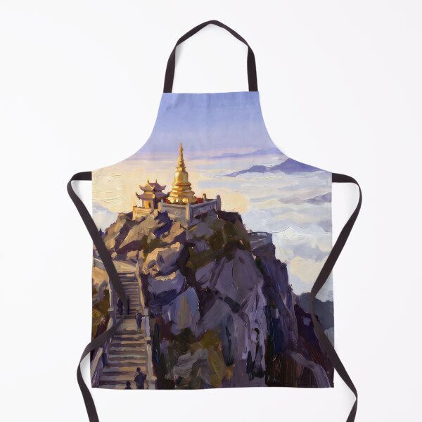 Item preview, Fansipan Peak Above the Cloud Sea designed and sold by RedPeaStudio.