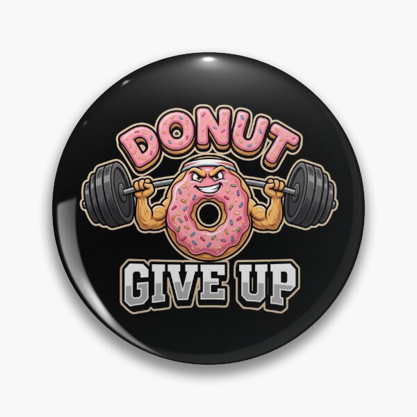 Item preview, DONUT GIVE UP designed and sold by domostore.