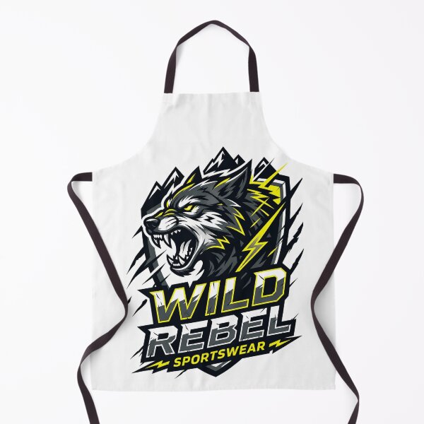 Item preview, Wild Rebel Wolf Gym T-Shirt – Fierce Fitness Sportswear Graphic designed and sold by ihebaouadi.