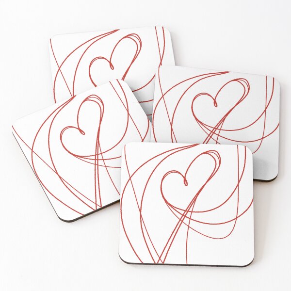 Item preview, Heart thread -red- designed and sold by Houst-cn.