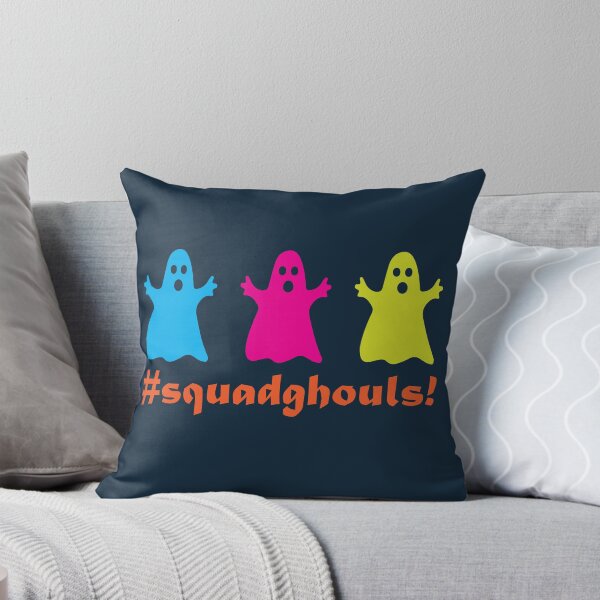 Item preview, Squadghouls (1) - Cute Halloween Ghost Print designed and sold by ToluaPrints.