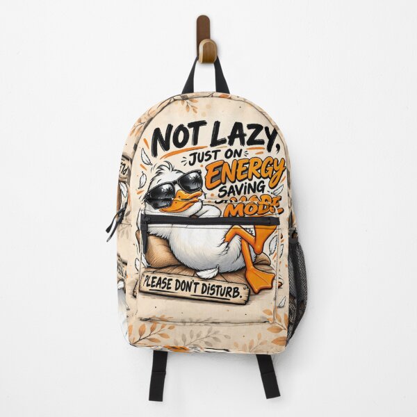 Item preview, Not Lazy Energy Saving Duck designed and sold by Pure Craft.