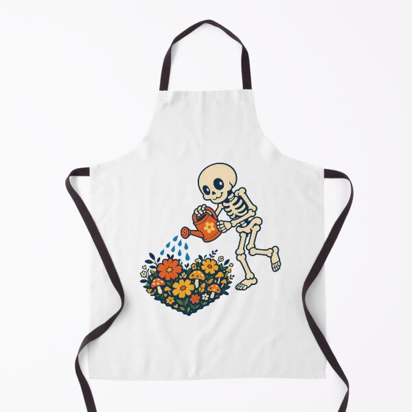 Item preview, Cottagecore Skeleton Flower Gardener Gothic Plant Lover designed and sold by chattsuede.