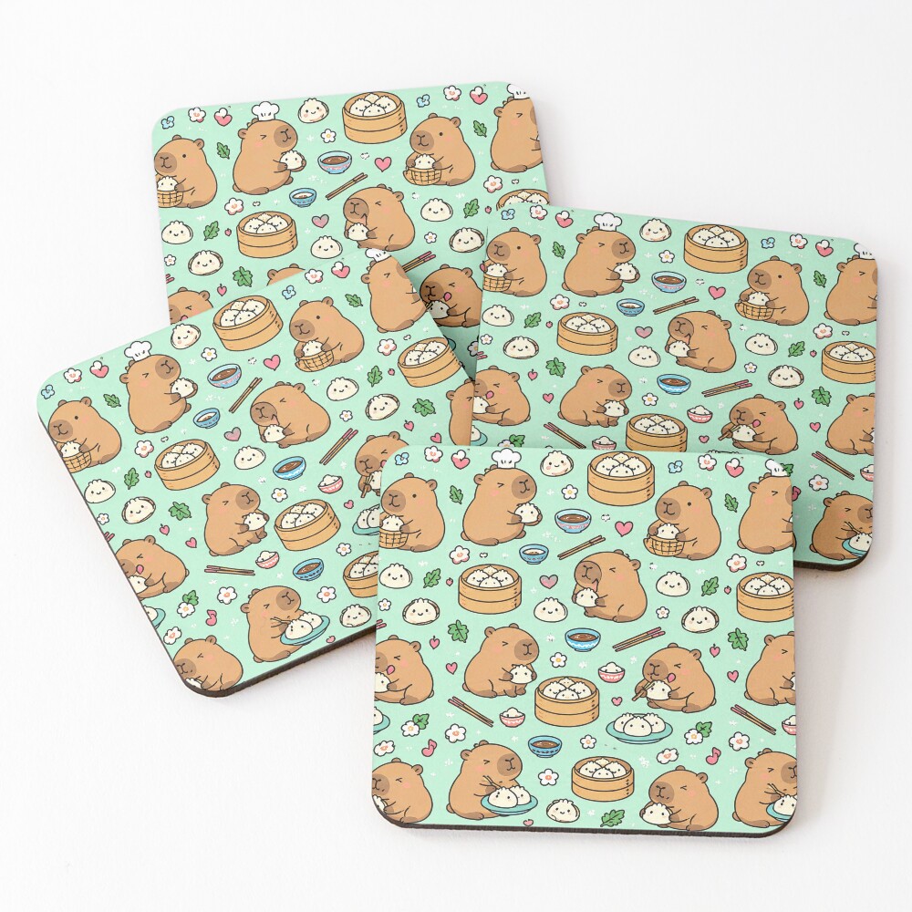Item preview, Coasters (Set of 4) designed and sold by SoftBerryStudio.