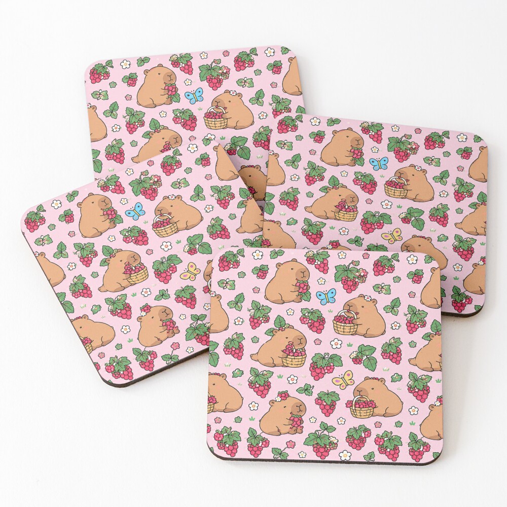 Item preview, Coasters (Set of 4) designed and sold by SoftBerryStudio.