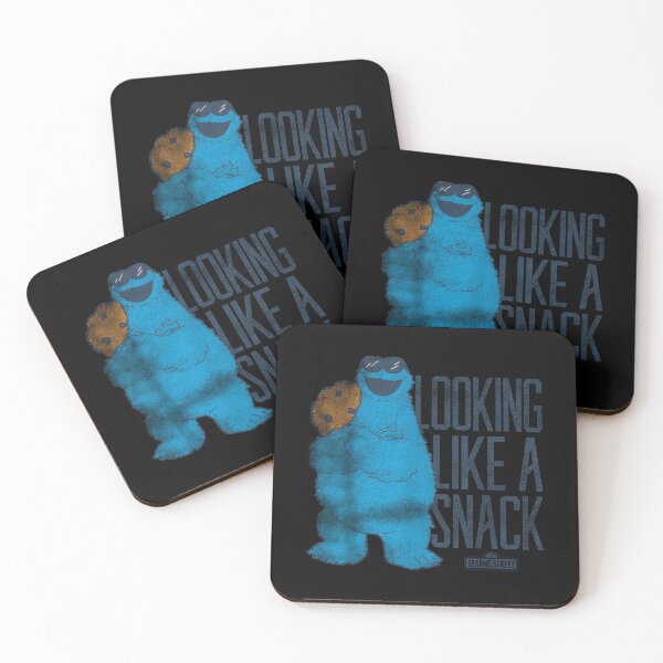 Item preview, Childhood Puppet Show Blue Biscuit Monster Snack Glasses designed and sold by SaiidPhom.