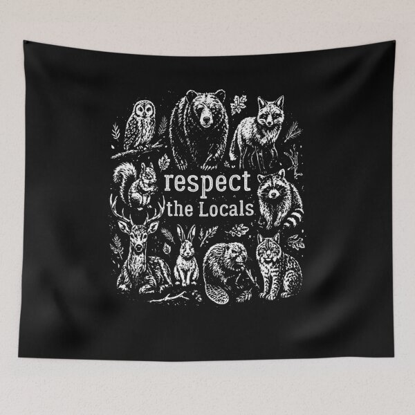 Item preview, Respect the Locals Vintage Animals designed and sold by studio-ssaam.