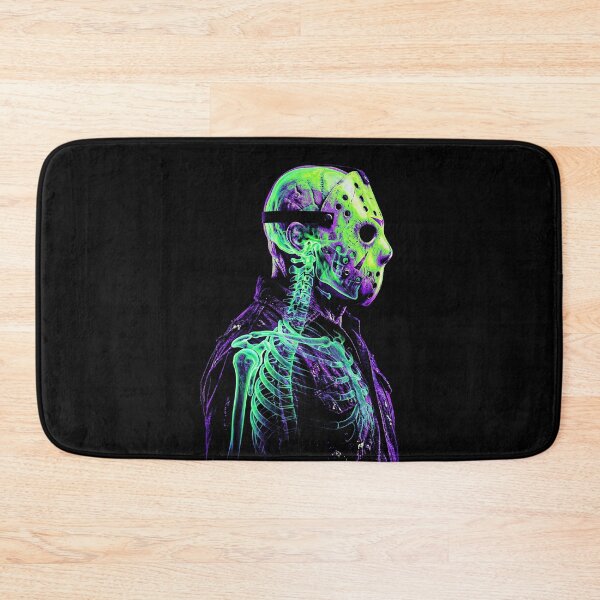 Item preview, Neon X-Ray Skull Mask Portrait Art designed and sold by The Mellonaire.