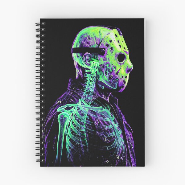 Item preview, Neon X-Ray Skull Mask Portrait Art designed and sold by The Mellonaire.