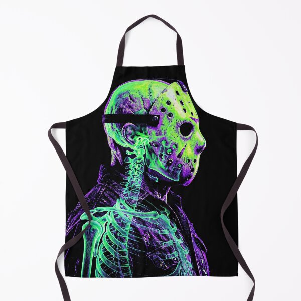 Item preview, Neon X-Ray Skull Mask Portrait Art designed and sold by The Mellonaire.