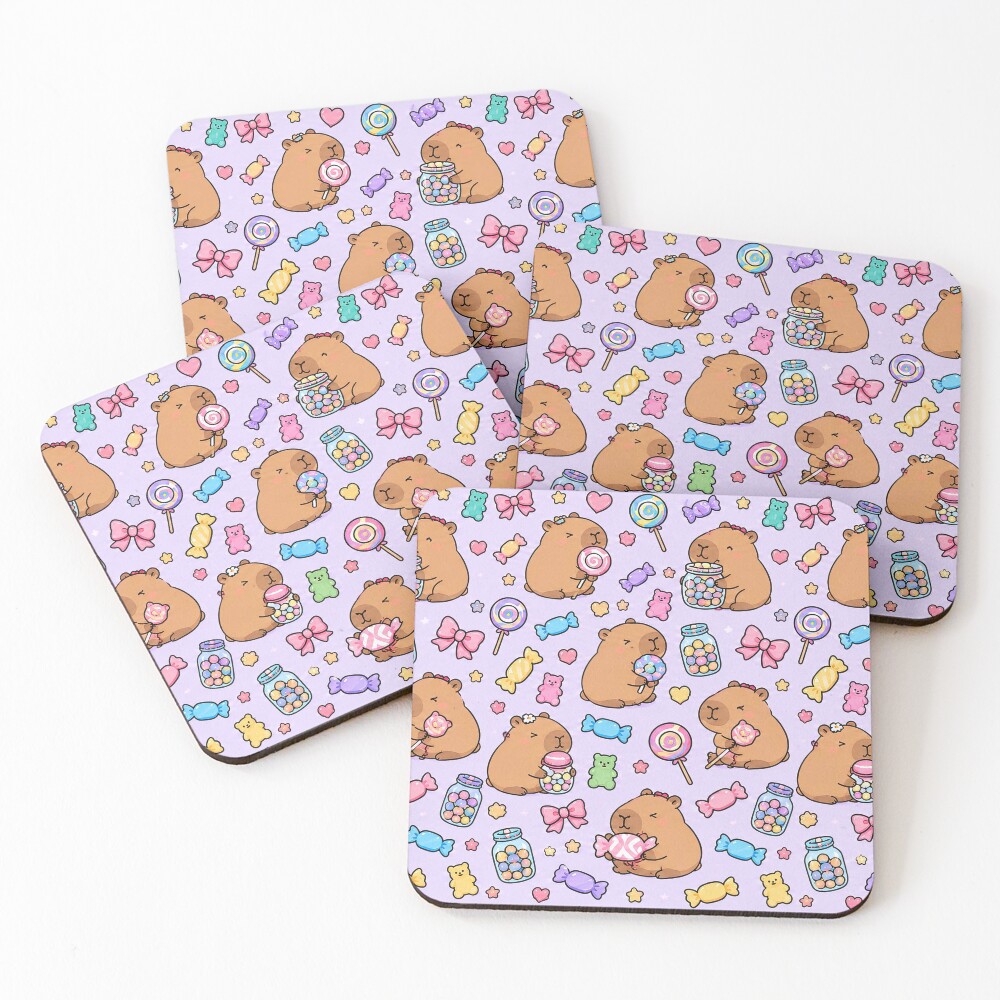 Item preview, Coasters (Set of 4) designed and sold by SoftBerryStudio.