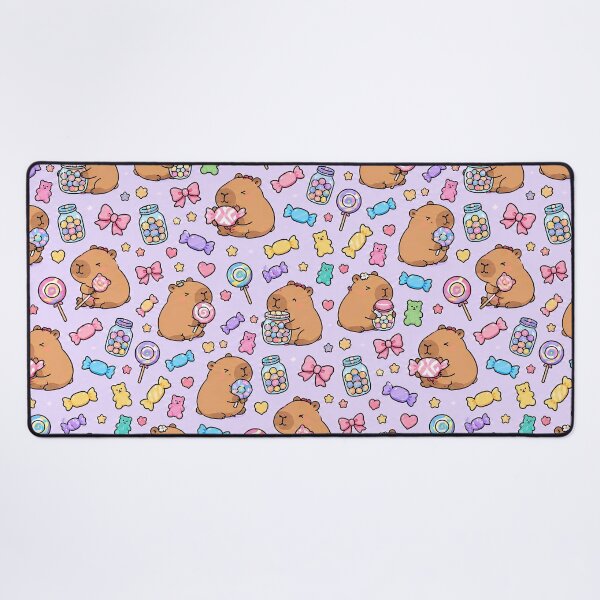Item preview, Capybara Candy Shop Pattern designed and sold by Soft Berry Studio.